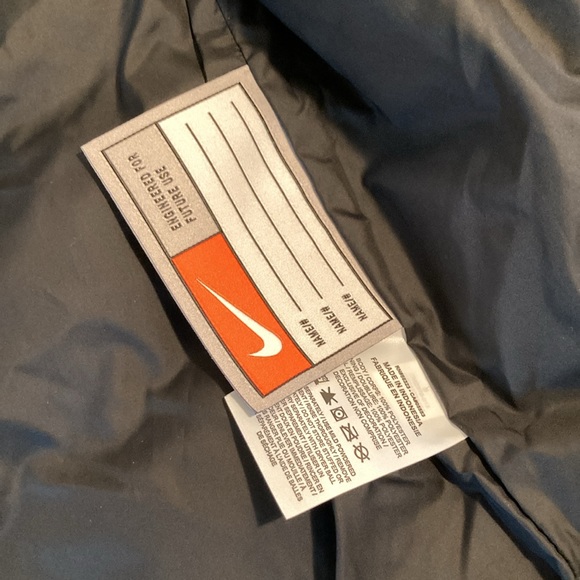 Nike puffer youth casul hooded jacket unisex S - Picture 11 of 15